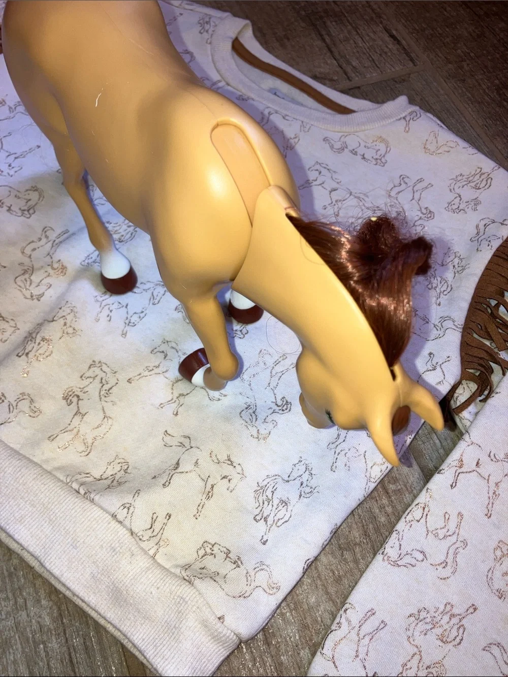 2018 Mattel Doll Horse Accessory 9x11